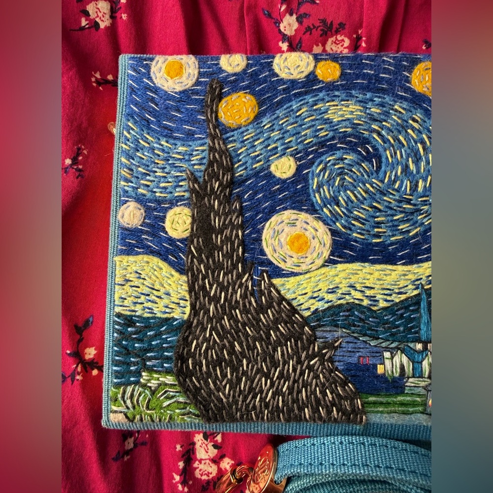 Olympia Le Tan Starry Night Mini Strapped Book Clutch - Picture 2 of 16